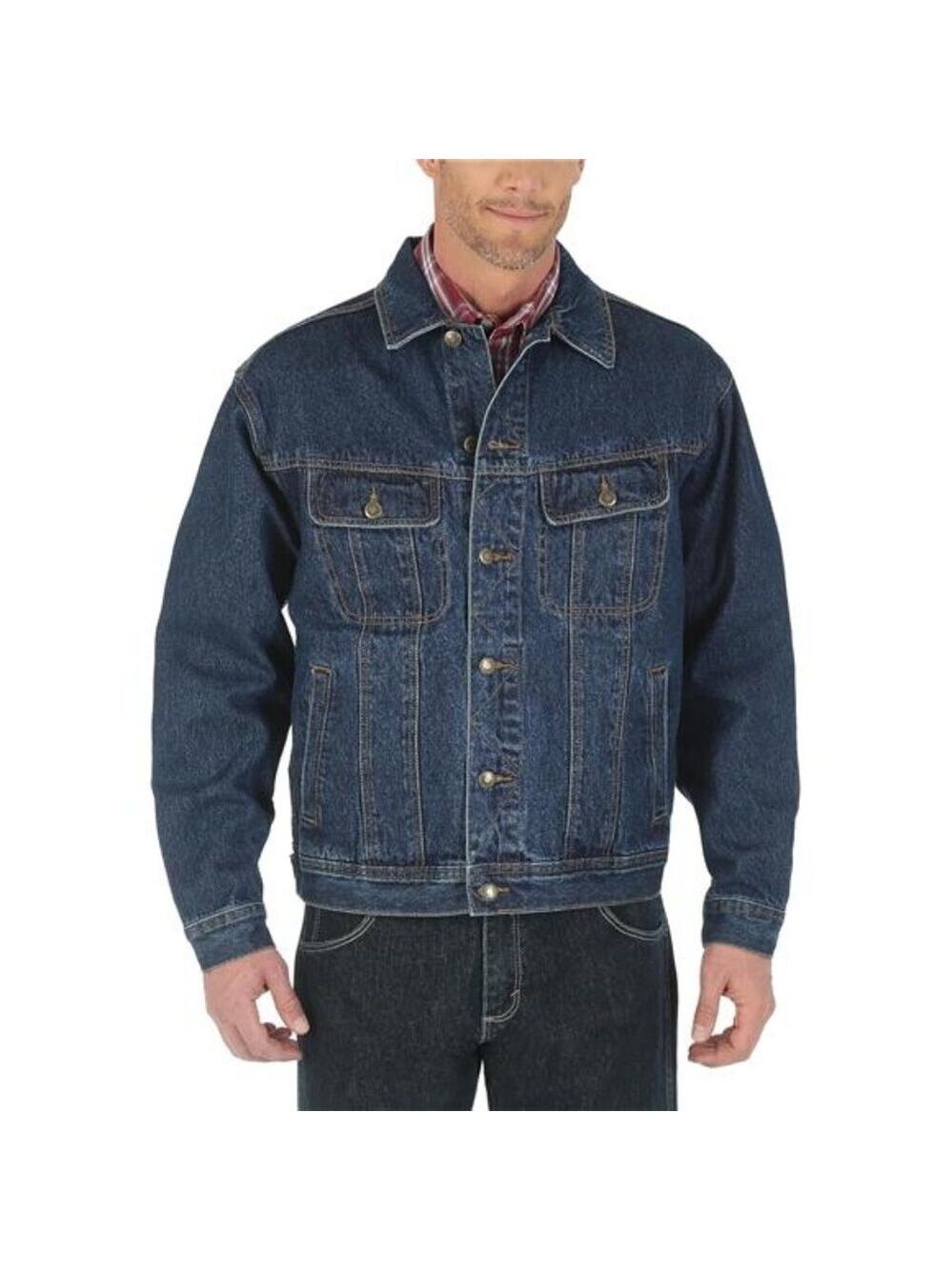 mens big tall denim jacket classic jean jacket adjustable waist casual outerwear
